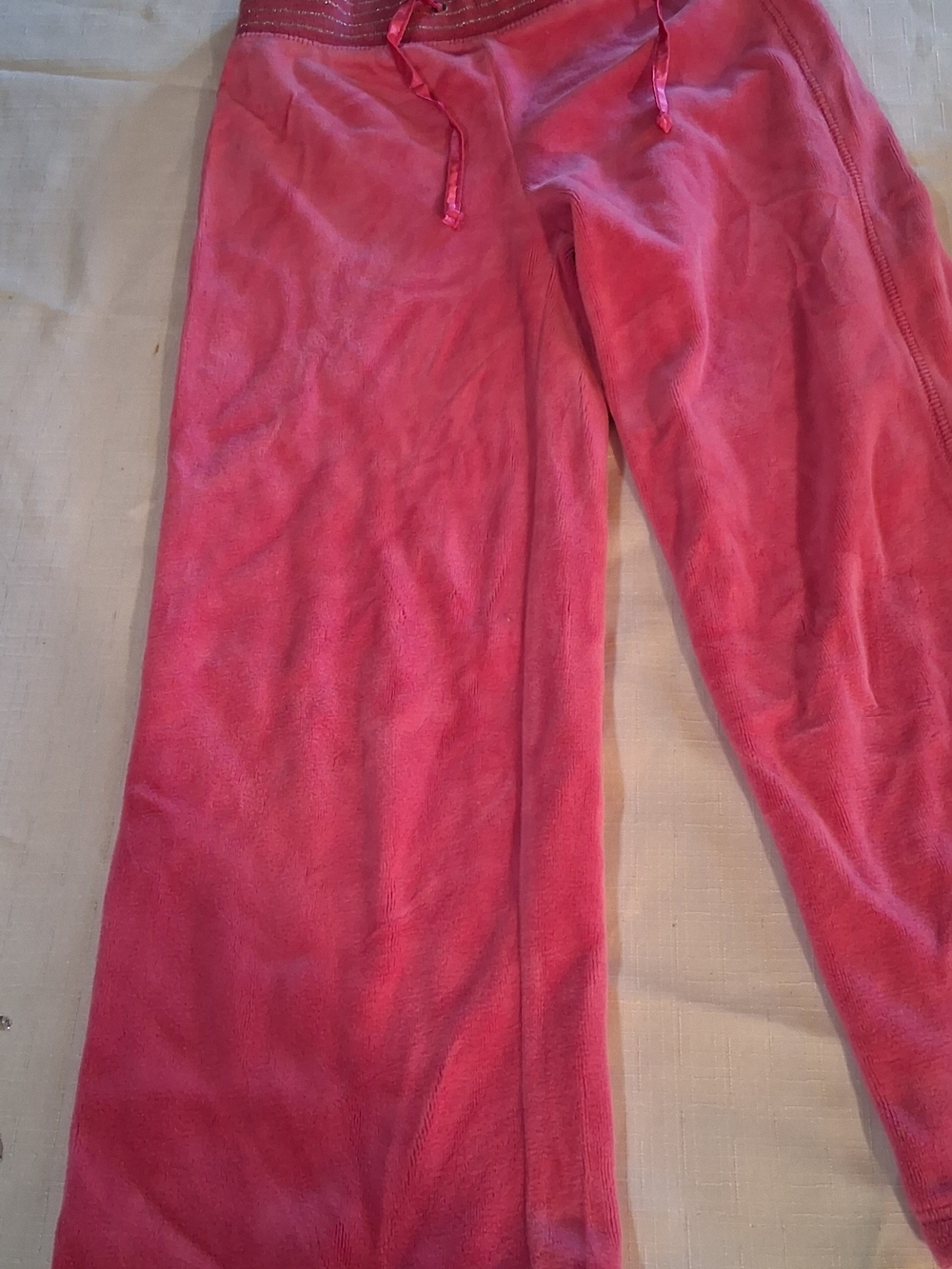 Athletic Works Pink Girls Plush 4/5 260894 Sweatpants